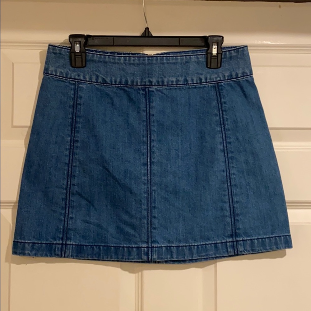 Free People Denim Skirt